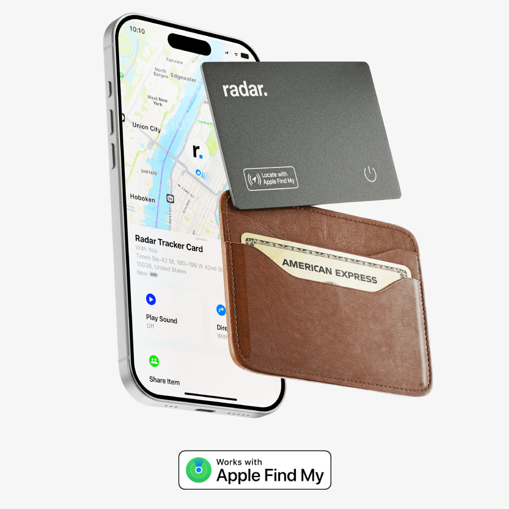 Radar® Tracker Card